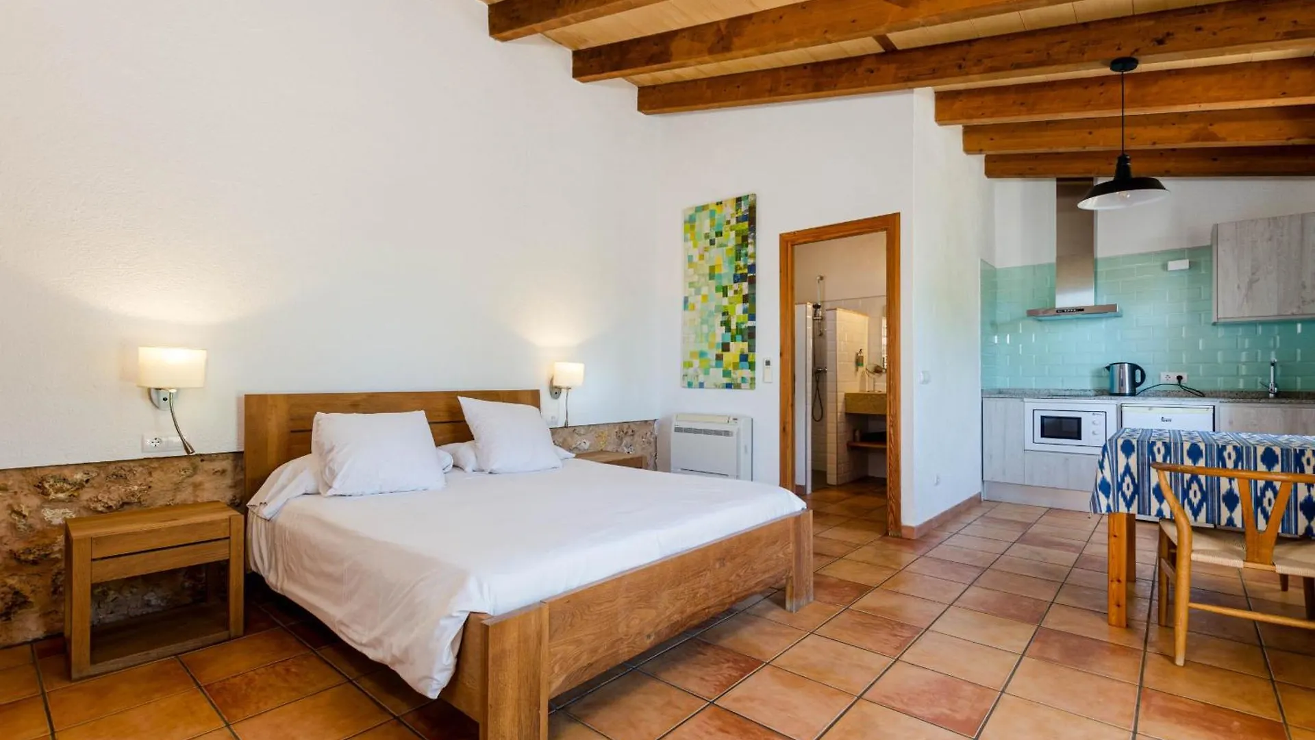 アパート Yourhouse Agroturismo Can Porreti La Conillera リョレート・デ・ビスタレグレ